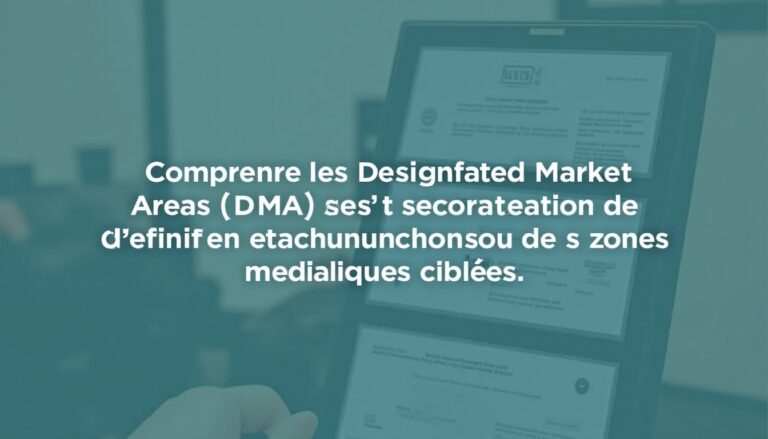 Comprendre les Designated Market Areas (DMA) : Définition et fonctionnement des zones médiatiques ciblées