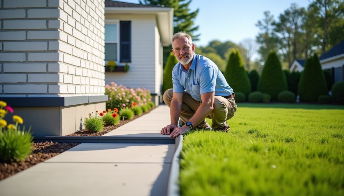 Guide pratique pour poser une bande de propreté autour de votre maison